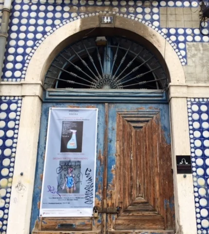 Lisbon doors just by El mercado do Ribeira