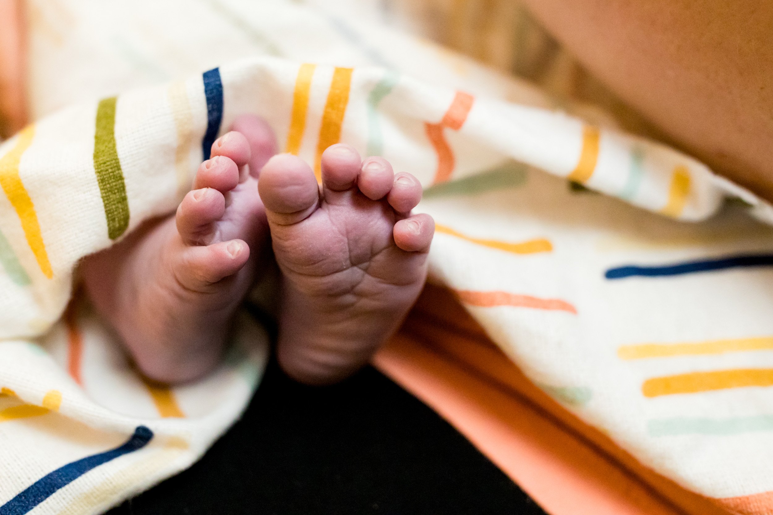 newborn baby toes