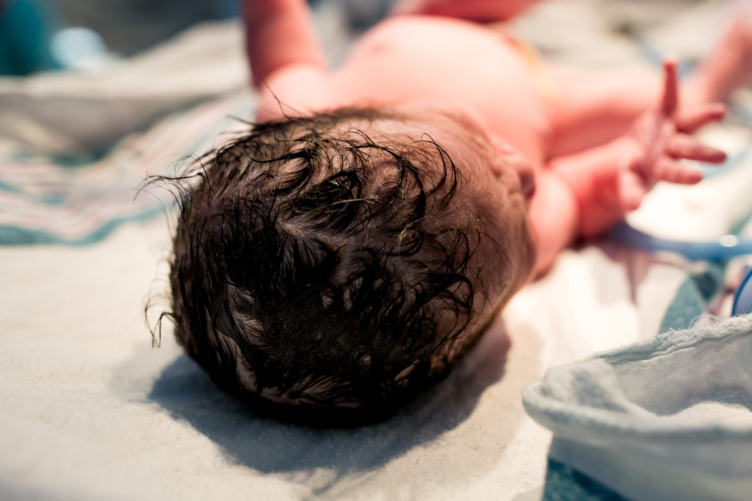 newborn baby hair