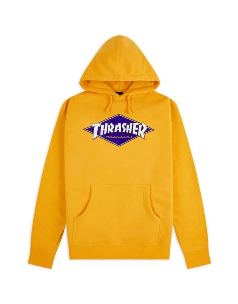 Thrasher Diamond Logo Hoodie (Gold) — Skate Supply