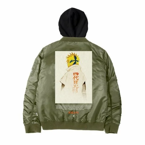 Primitive x Naruto Naruto Bomber Jacket 