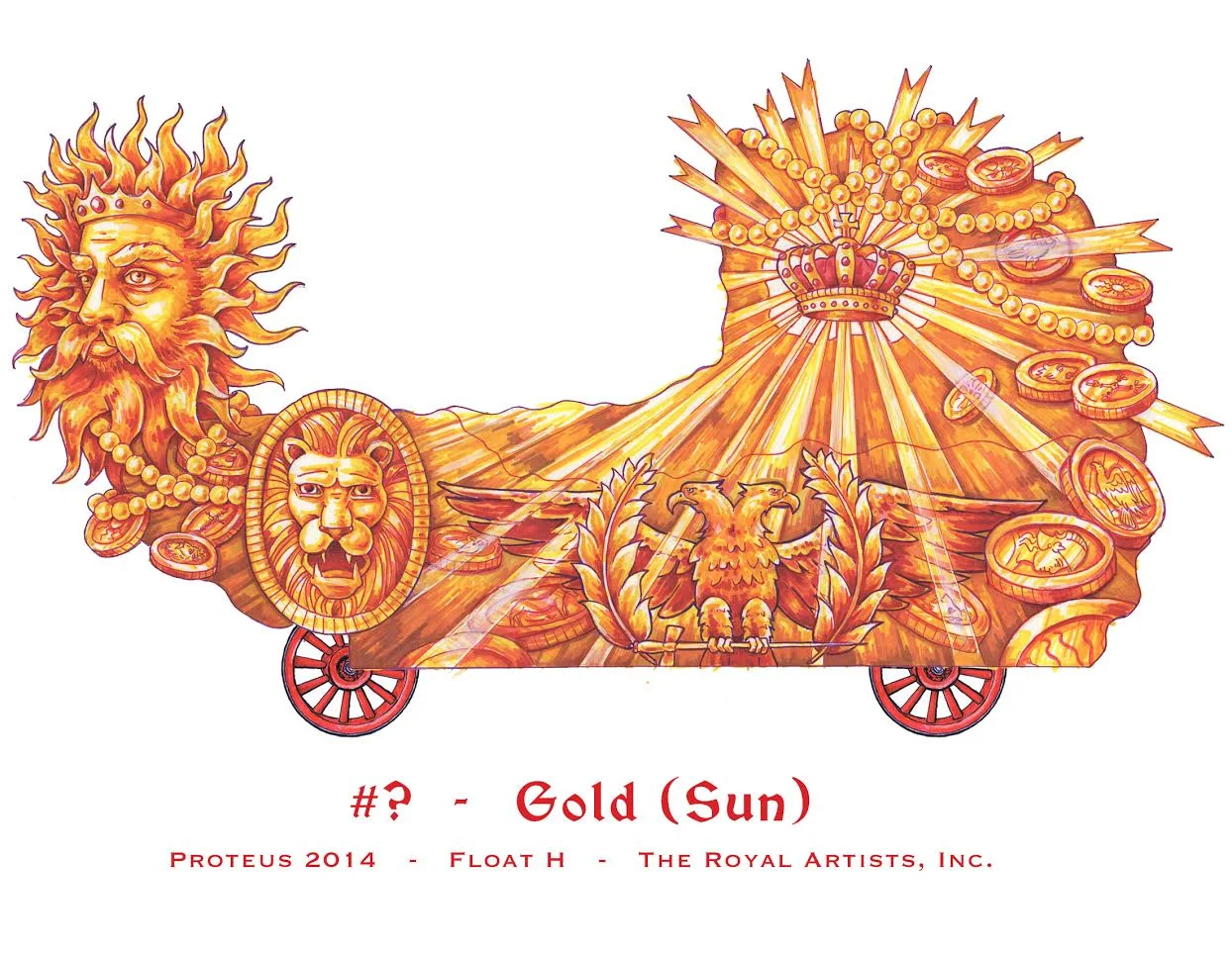Proteus 2014 "The Ancient Elements of Alchemy" : Gold