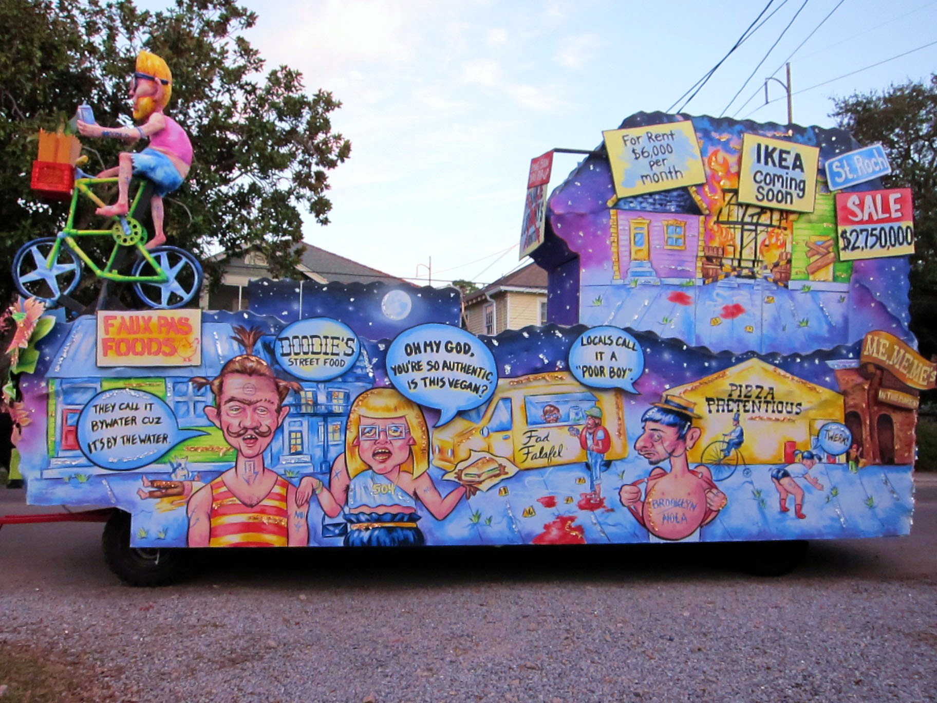 Krewe D'Etat 2014: "FriD'Etat the 13th": Night of the Living Hipsters