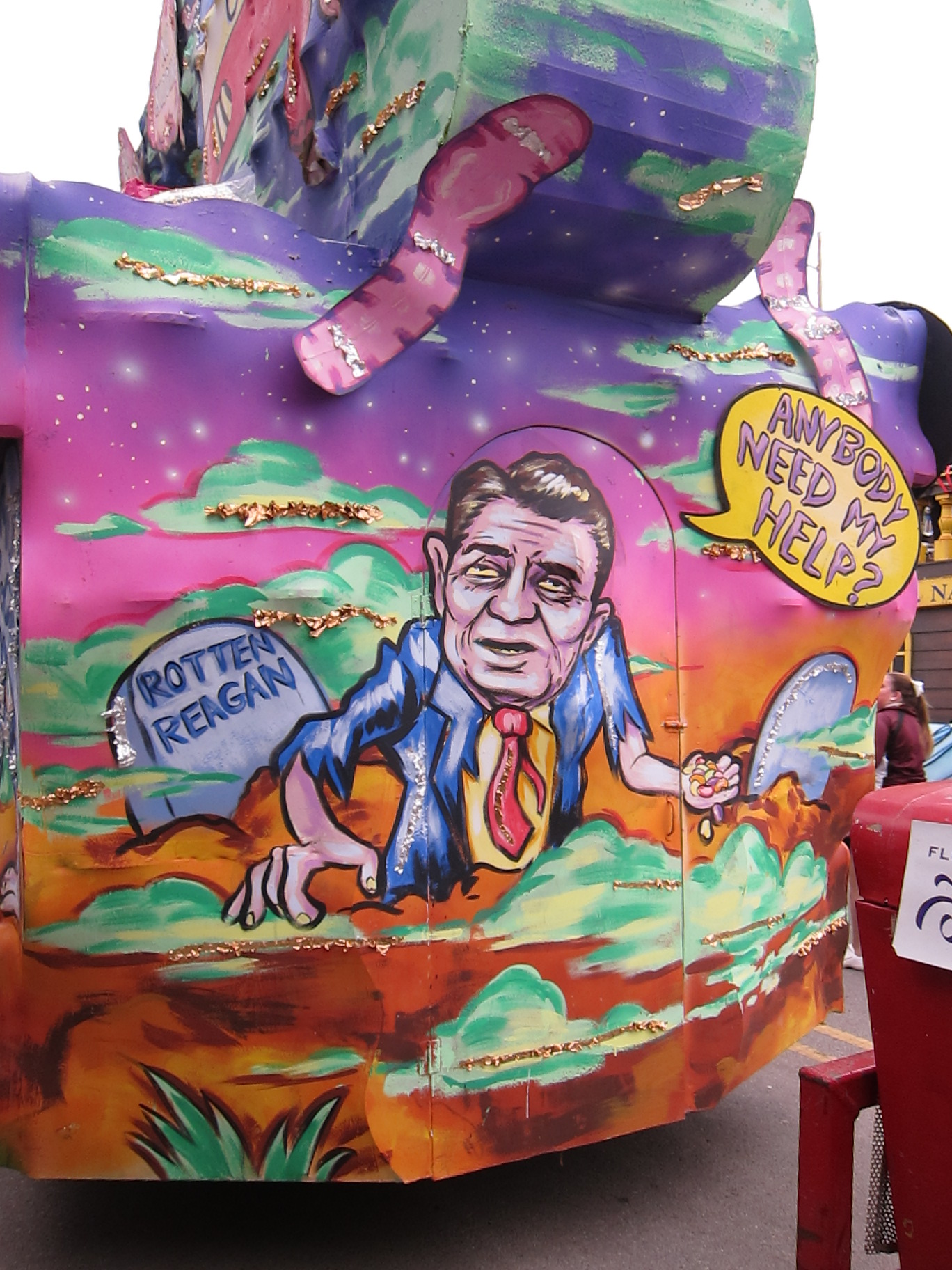 Krewe D'Etat 2014: "D'Etat Under the Influence" : Zombie