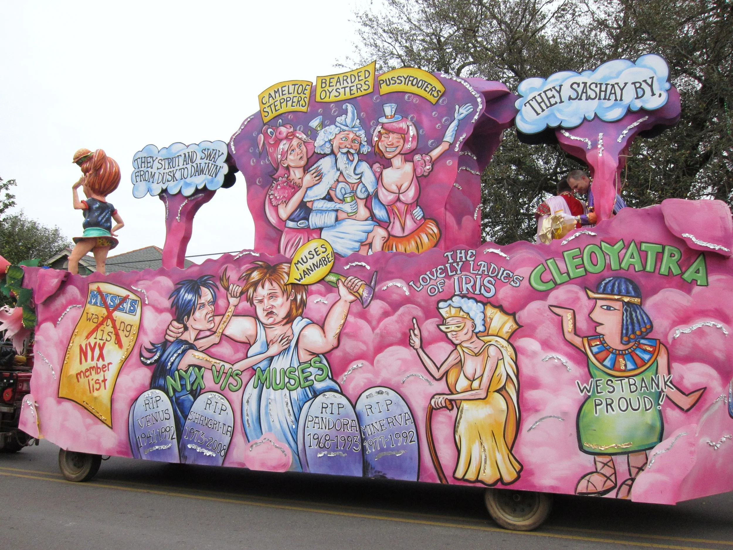 Krewe D'Etat 2012: "D'Etat Tells It Like It Is" : New Orleans Ladies