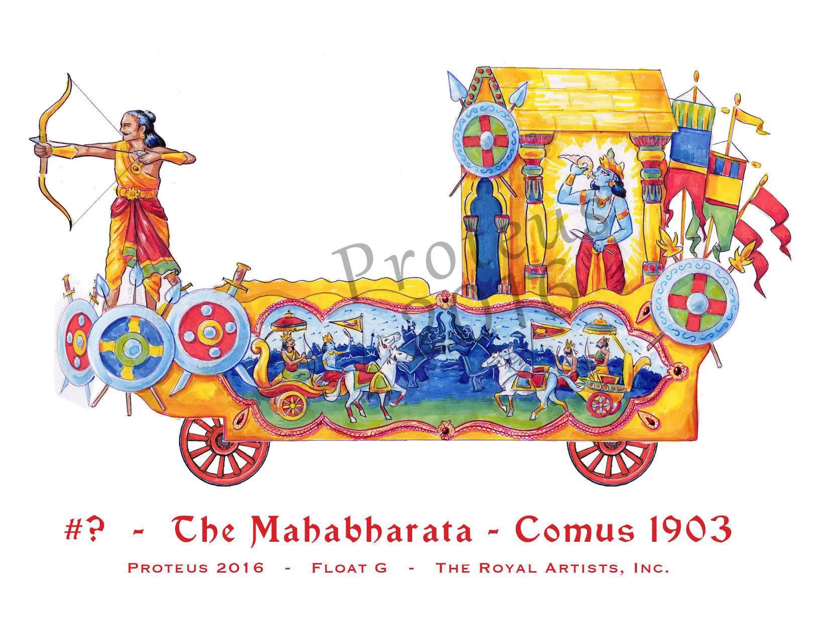 Proteus 2016: "Hindu Heavens": The Mahabharata