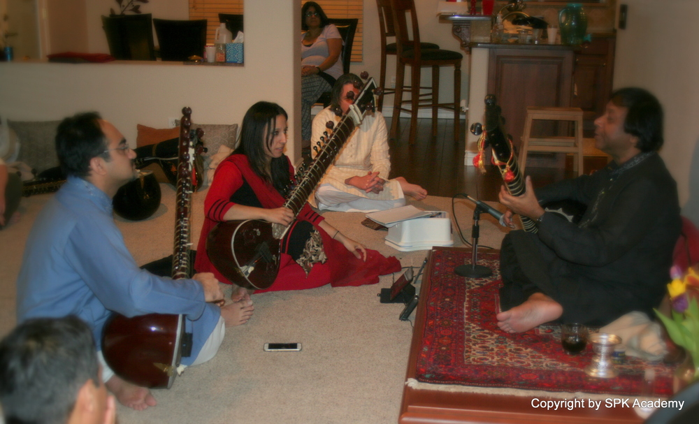 Senior Students with Ustadji