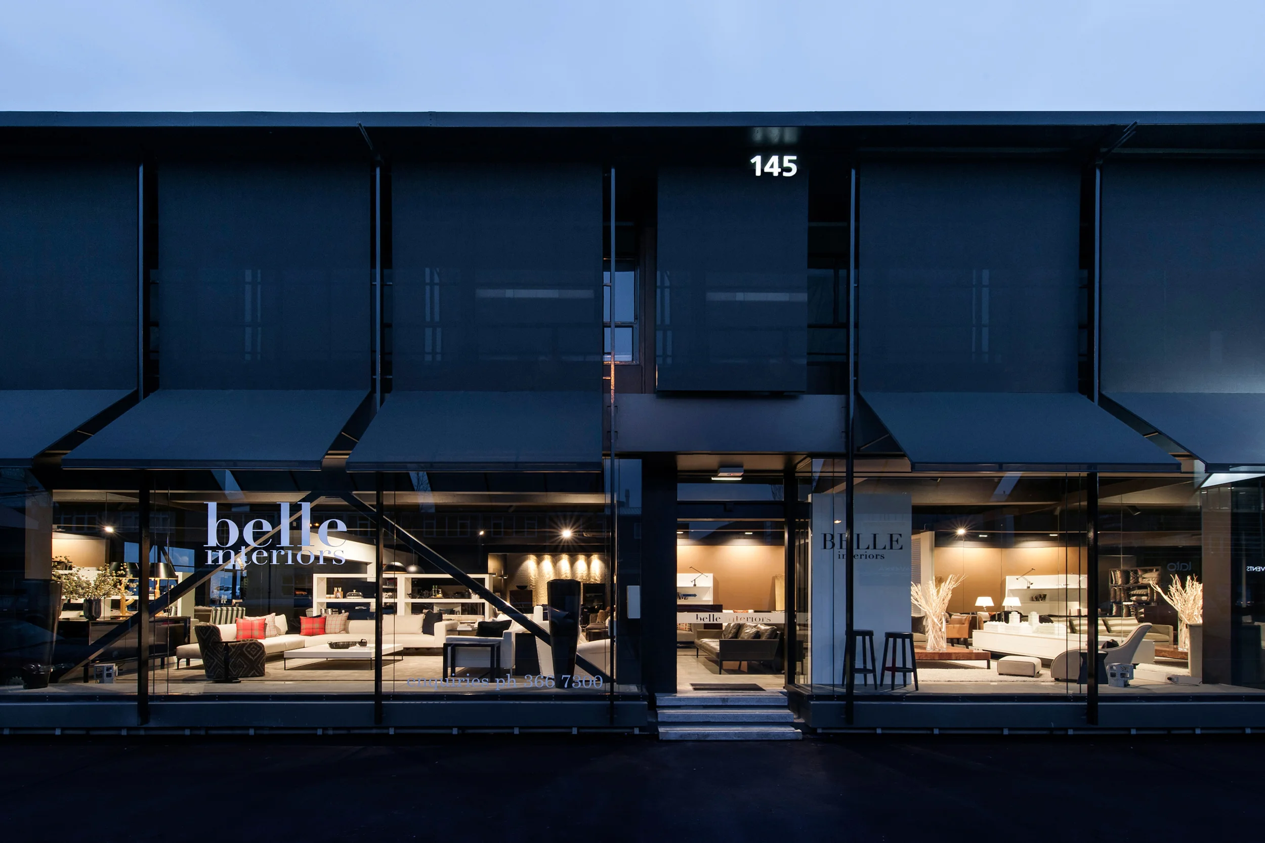 Christchurch Belle interiors 03 3667300 145 Victoria Street showroom@belleinteriors.co.nz