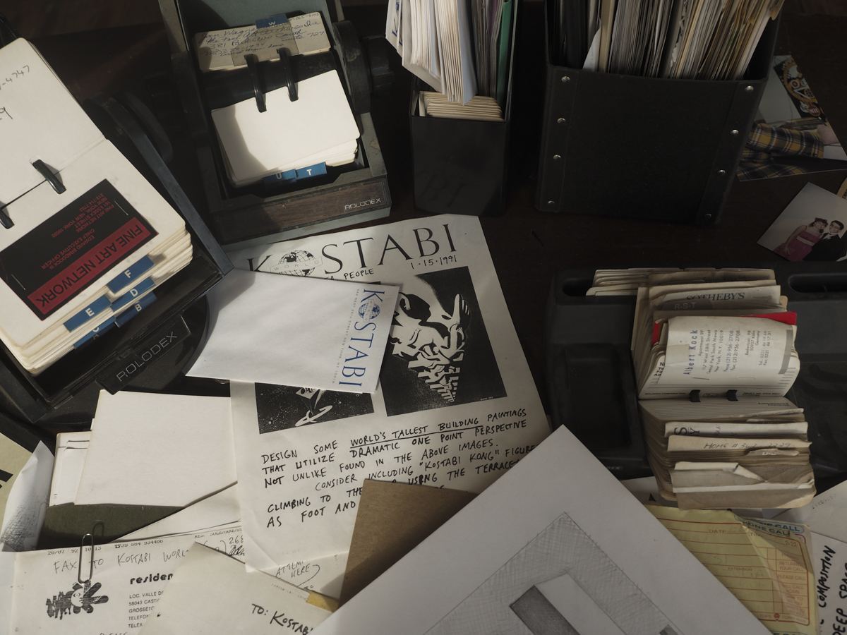 Office tableau (detail)