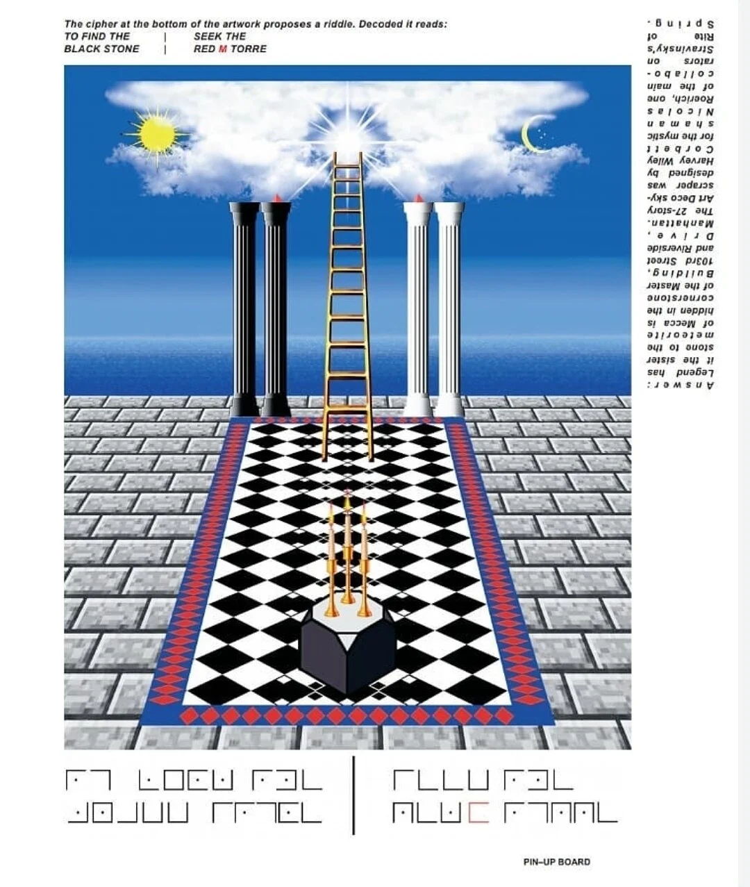 Benjamin Kellogg in @pinupmagazine --&gt; an article on architecture and the occult in pinup's fantasy issue
@benjamin_kellogg