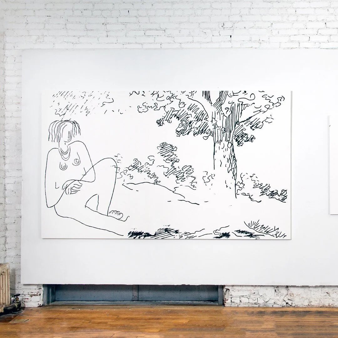 #CoreyPresha - &ldquo;Jackie Robinson, Peanut Butter Sandwiches, What&rsquo;s Happening&rdquo; on view through October 24th