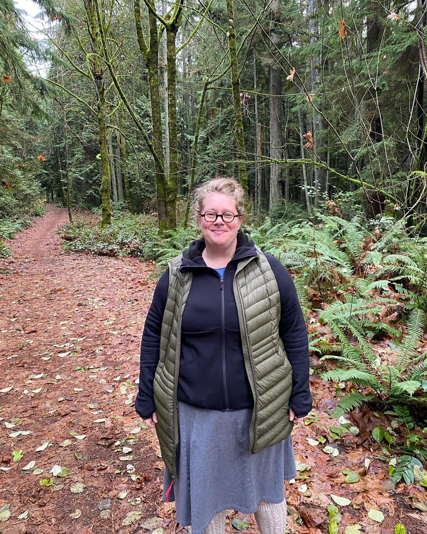 It was 6 months ago today that I finished the 3000+ mile road trip from MA to my new home in Bremerton. My partner Tom took this photo a few weeks ago in Ilahee Preserve, one of my favorite places and I can honestly say that I&rsquo;m the happiest I&