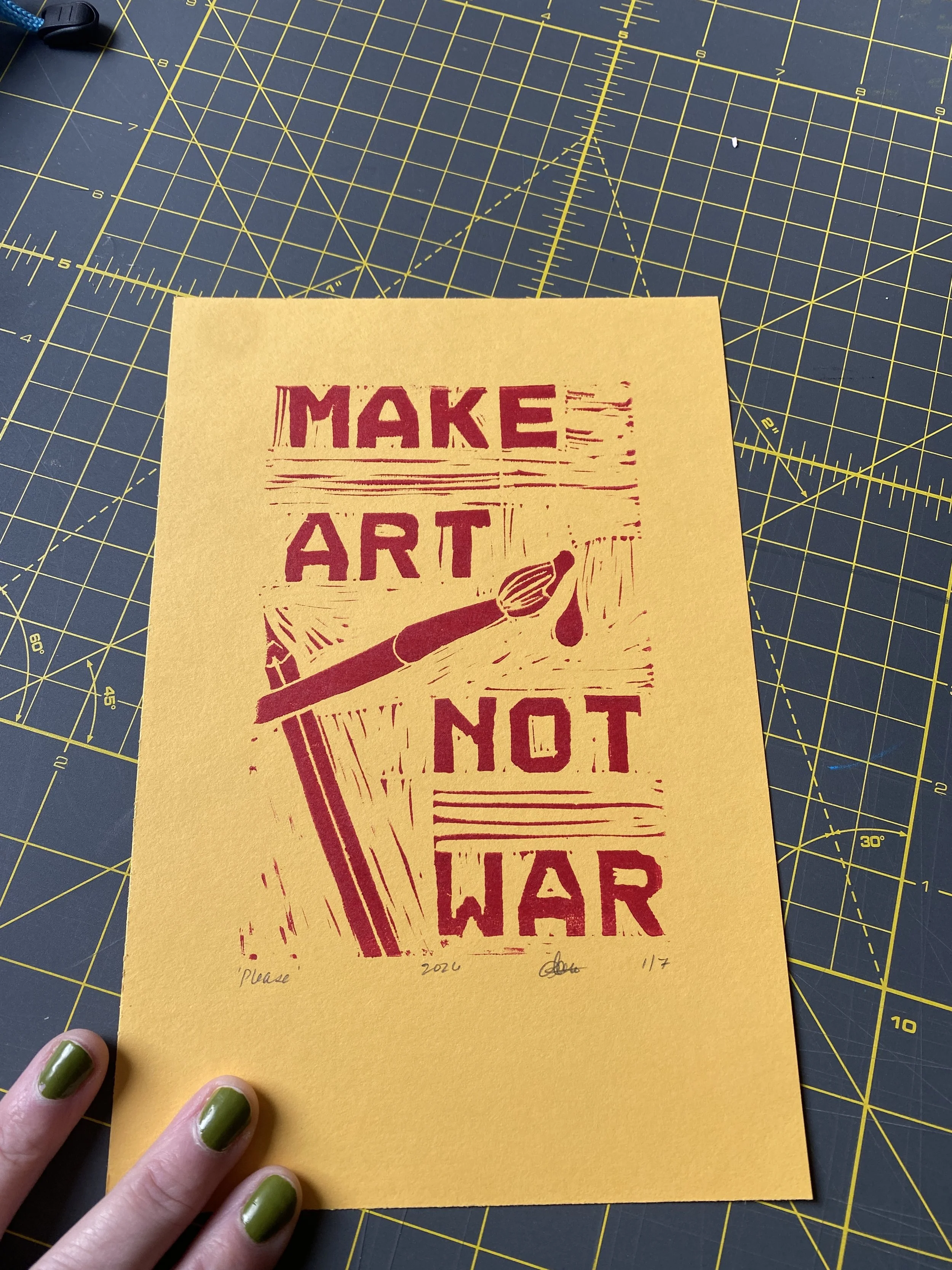 make art not war print hippie love no war make art art gift for an older person rebel revolution creativity is the answer