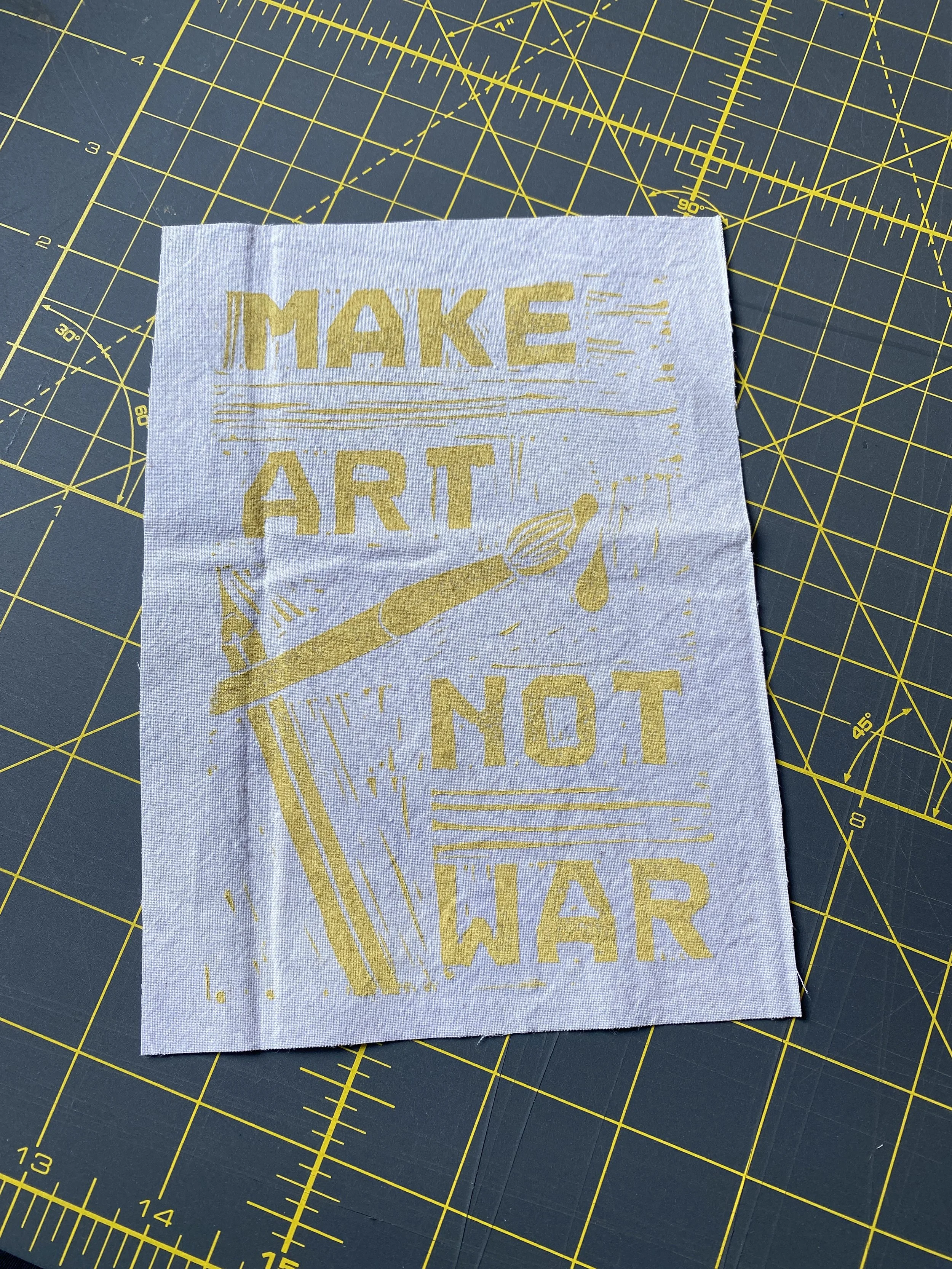 make art not war print hippie love no war make art art gift for an older person rebel revolution creativity is the answer