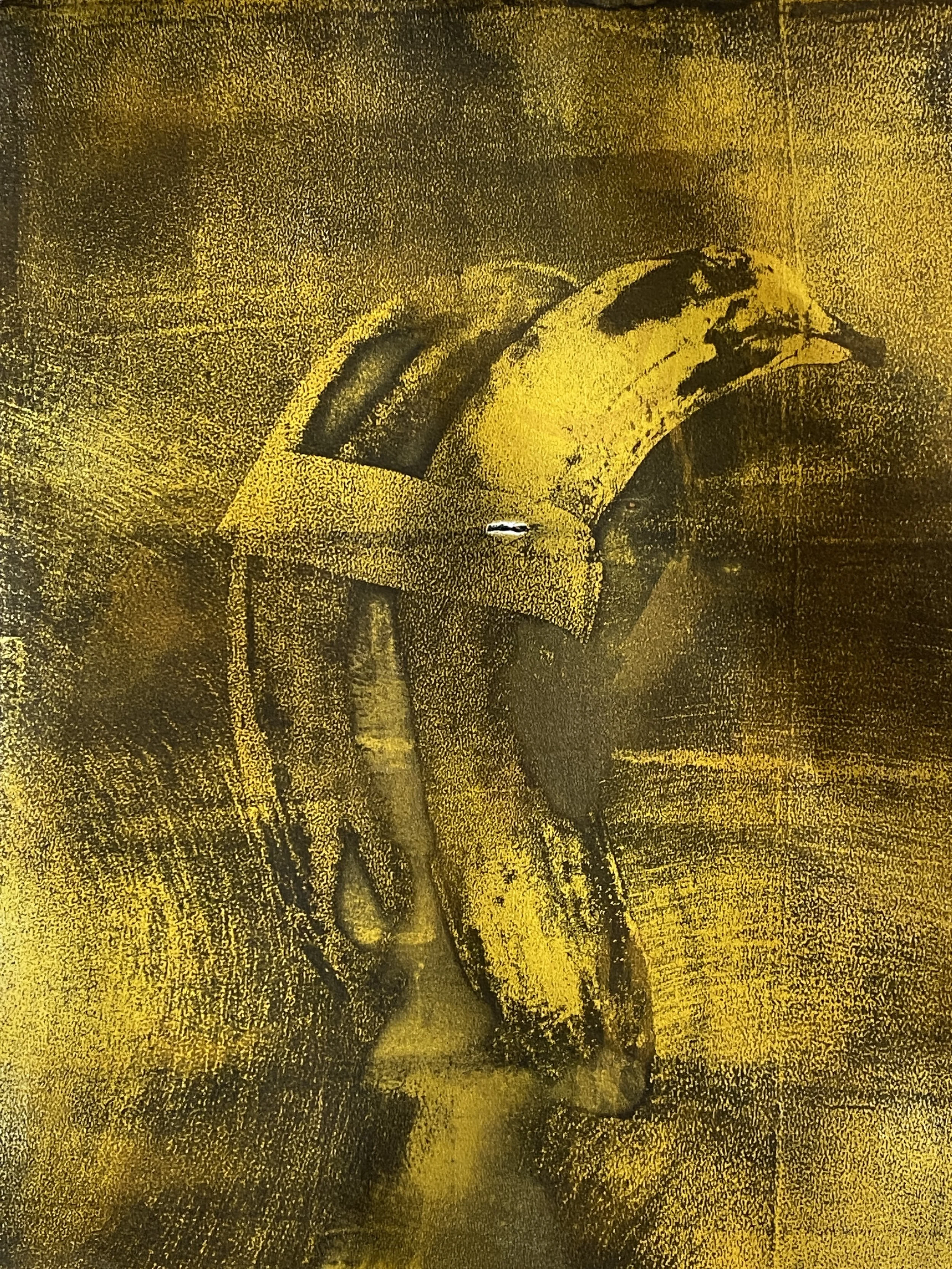 banana art bananas ripe bananas kinky food art poster art gel print