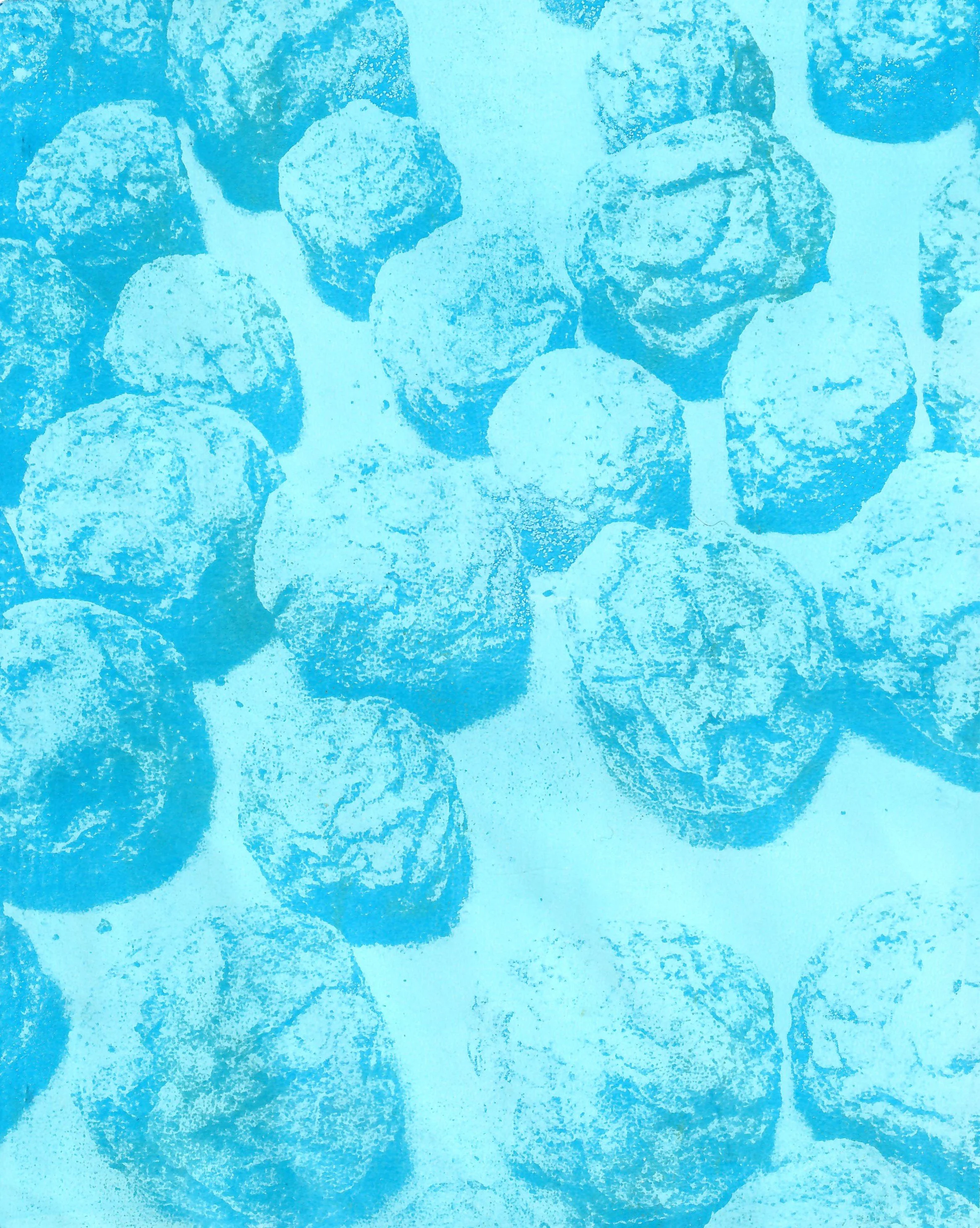 blue balls innuendo art meatballs blue meatballs psychedelic art food art