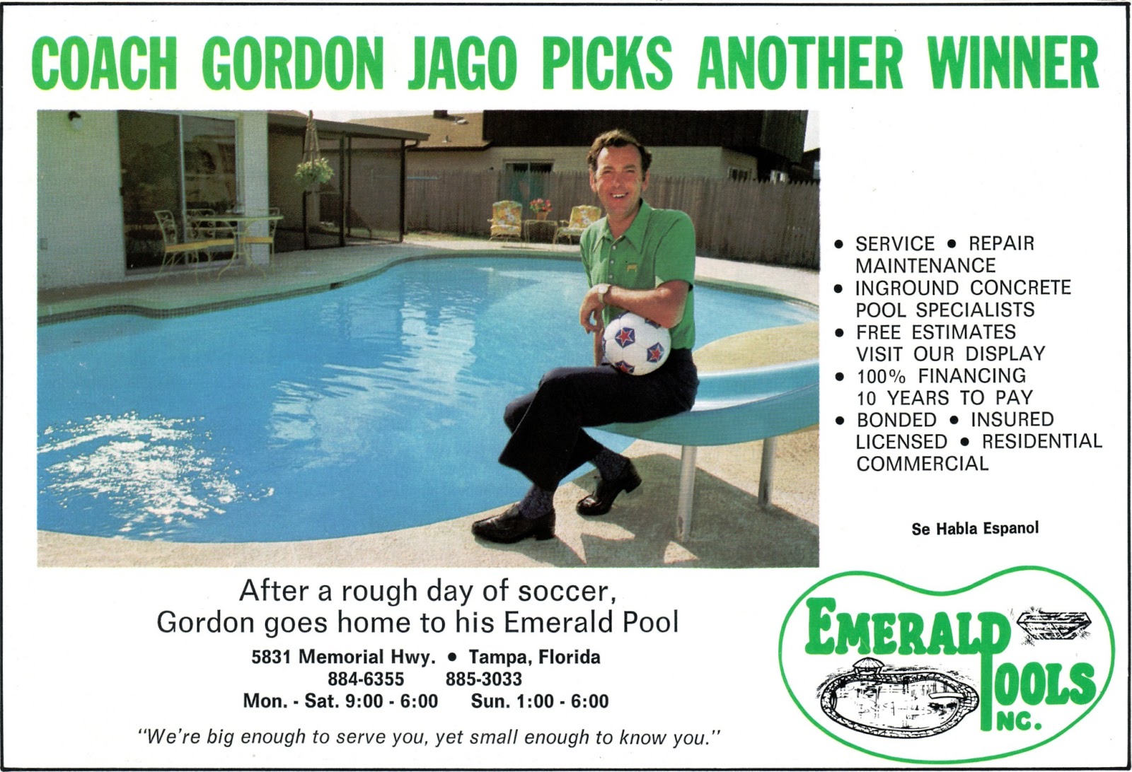 1979 Gordon Jago Emerald Pool Advert.jpg