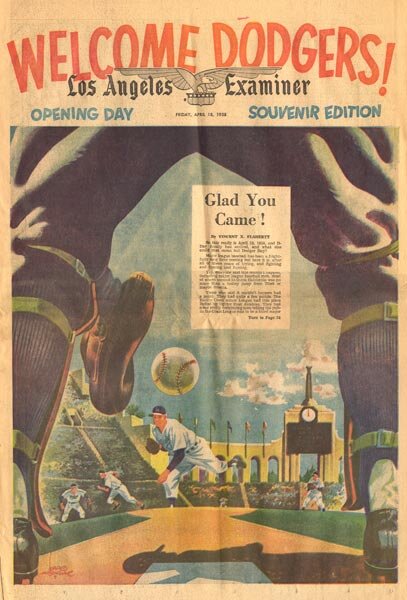 B_firstgame_1958_laExaminer.jpg