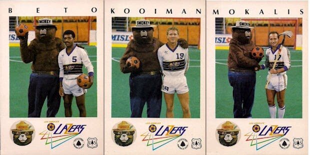 84-85 Smokey the Bear - LA Lazers -Kooiman2.JPG