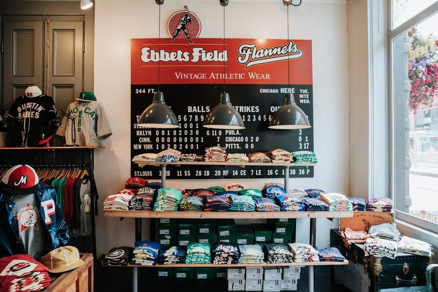 Flannel Sports Attire : ebbets field