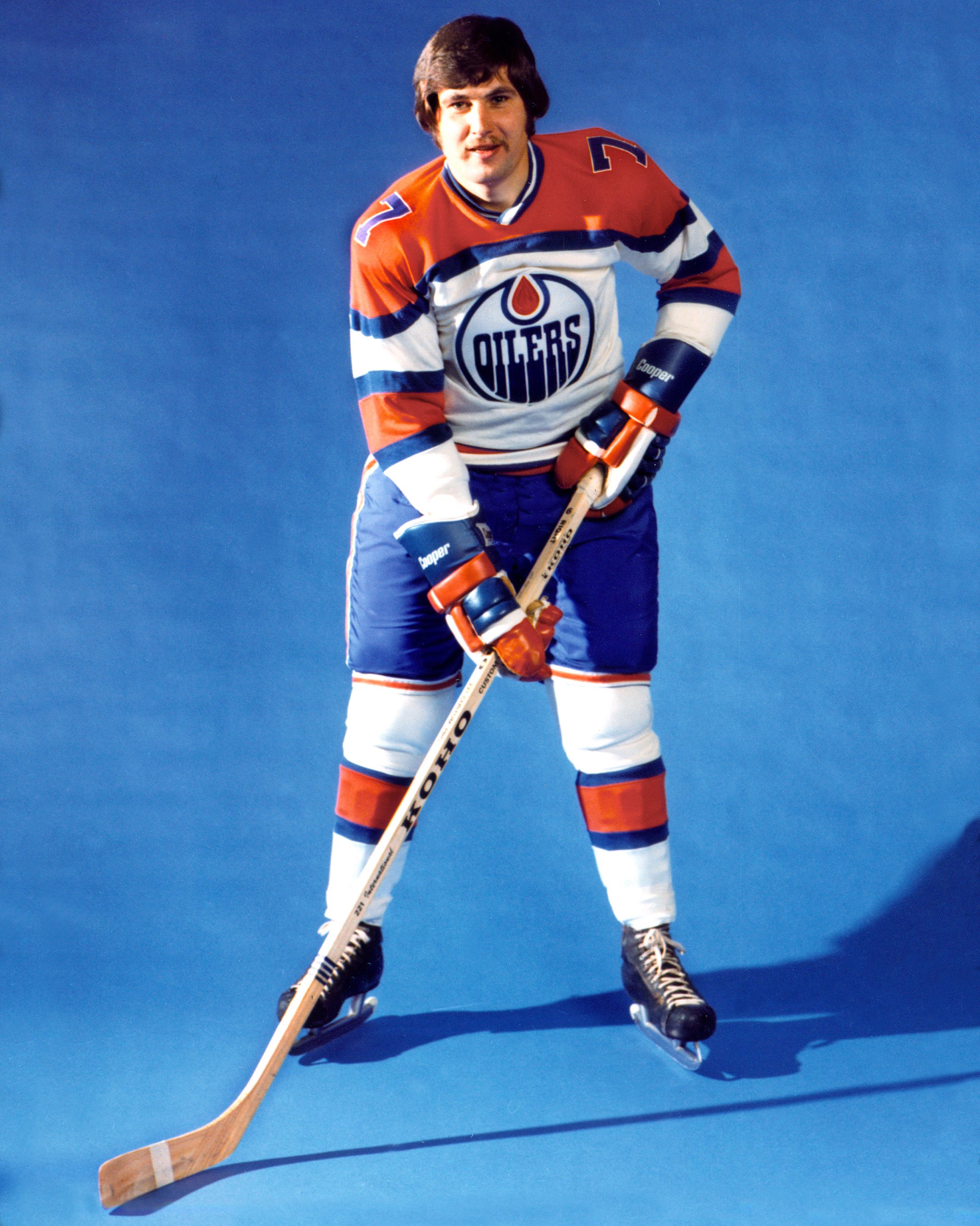 WAYNE GRETZKY  Edmonton Oilers 1978 K1 WHA Throwback Hockey Jersey