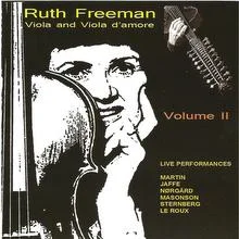 Ruth Freeman, Viola and Viola d'amore