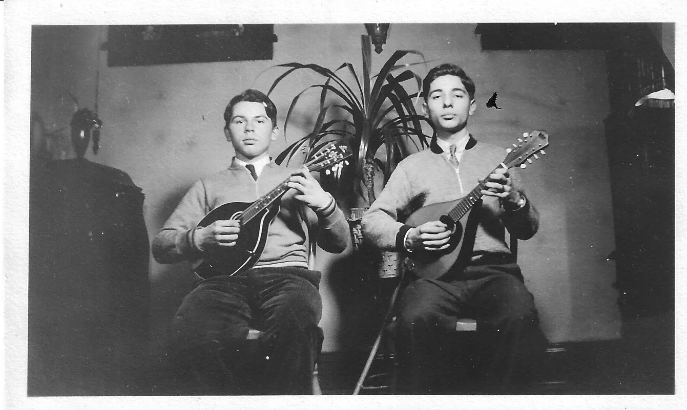 Sol S. Jaffe (my father) on left, 1936