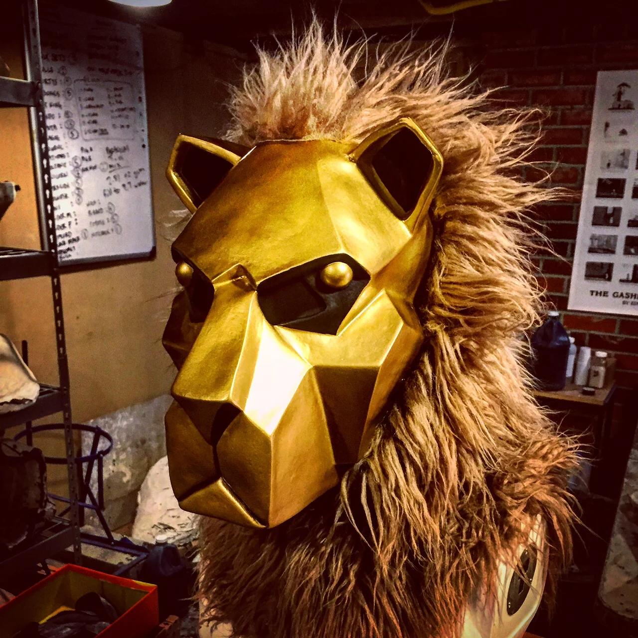 Lion mask