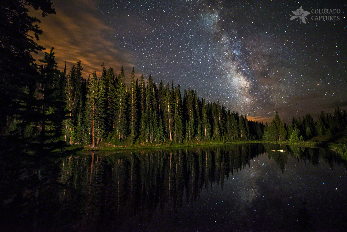Lake Irene's Milky Way Mirror