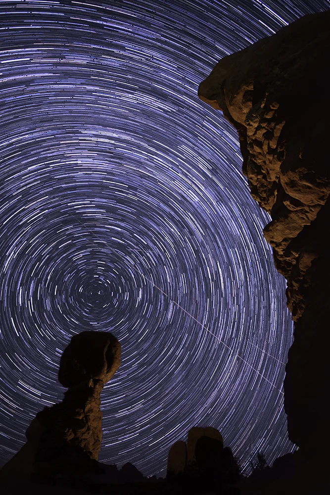 Balanced Rock and Polaris
