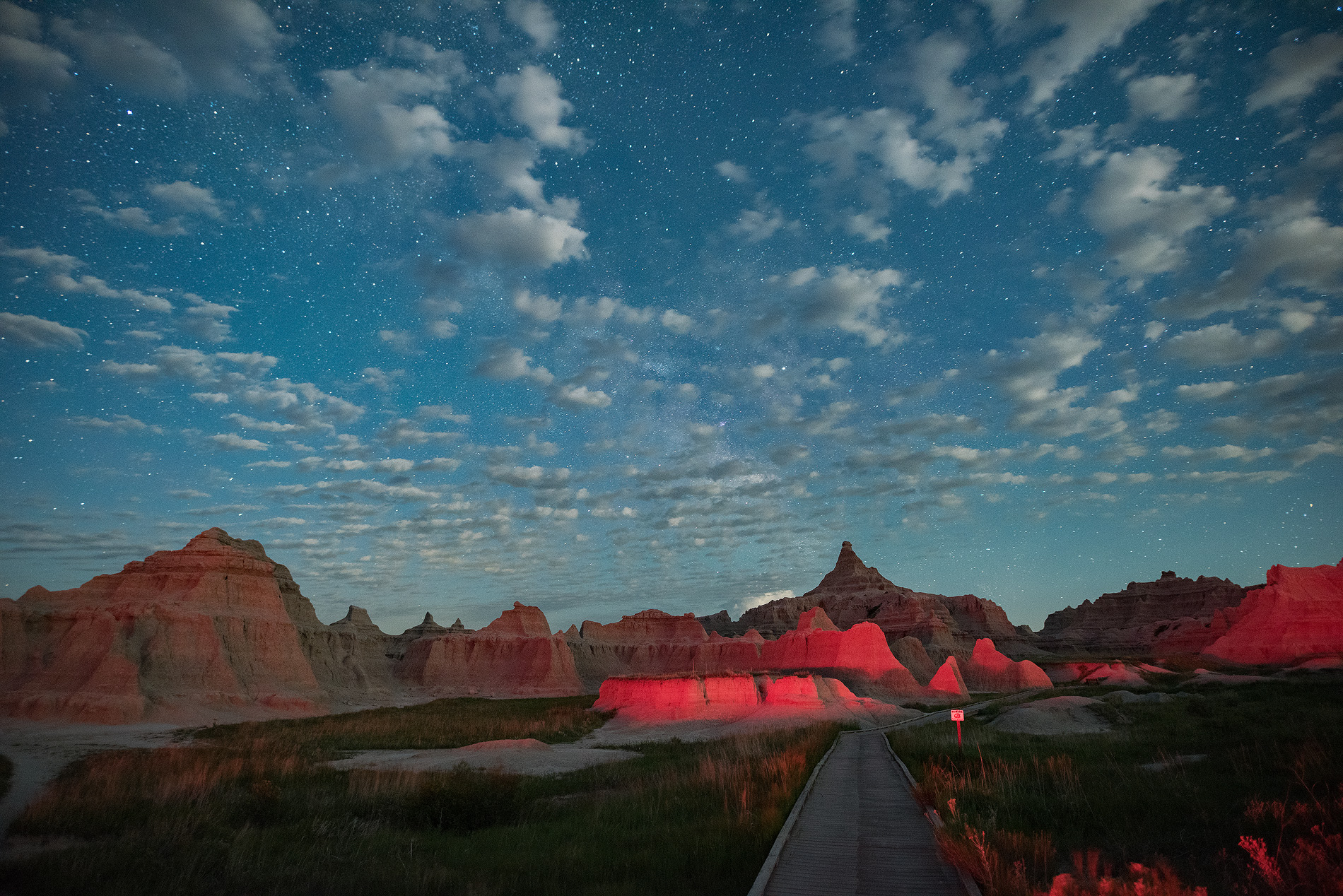 Additional Lighting: Red Headlamps