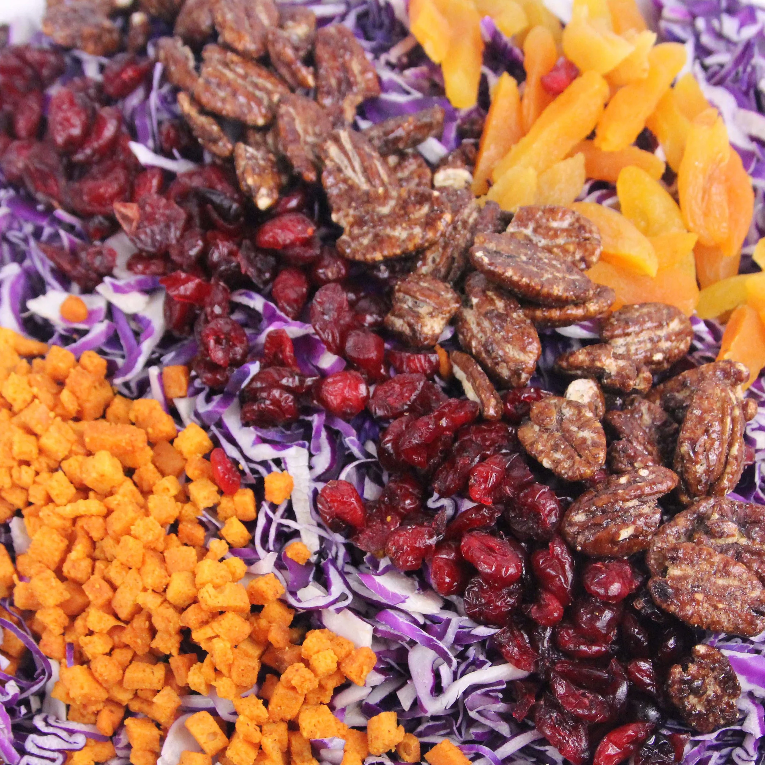 Purple Cabbage Salad - detail