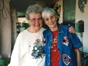 Millie and Terri...my two mothers