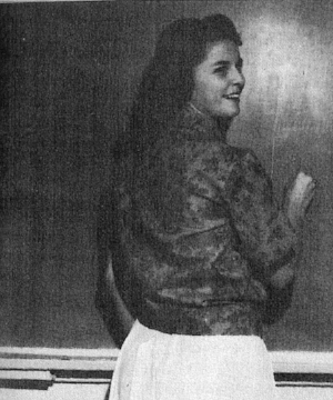 Terri student teaching
