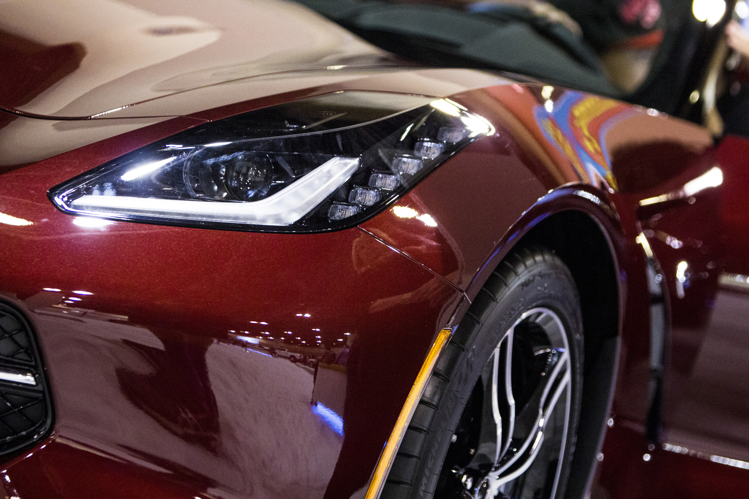 The Corvette Stingray at the Phoenix International Autoshow 2015
