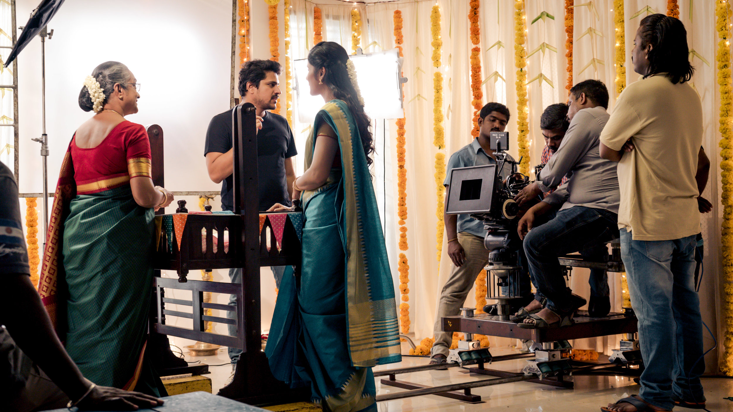 Sahit Anand (our director) is a big fan of camera movements. Especially when it's motivated by an emotion.