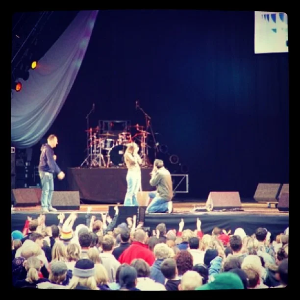 A bit of a blur, but you get the picture!