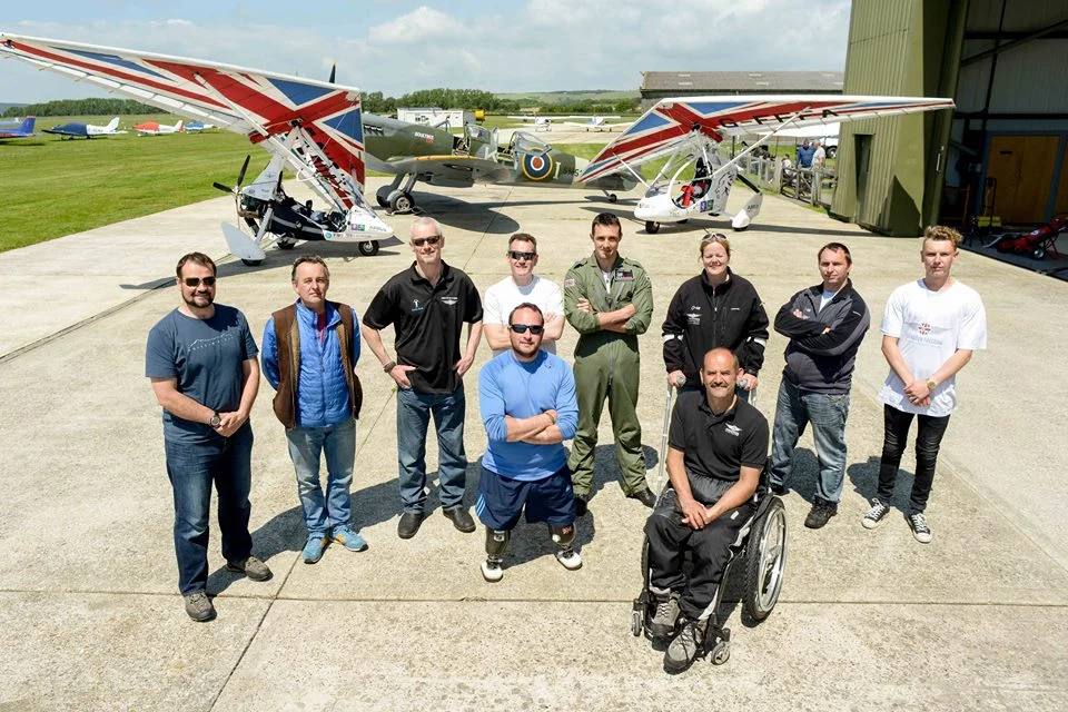 Myself on the left with a good few of the team who I know very well now from several expeditions. Jordan Summers on the right also helping with the filming for this expedition.