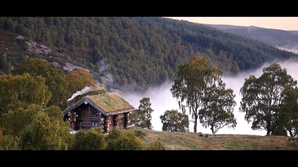 One of the Log Cabins above the cloud
