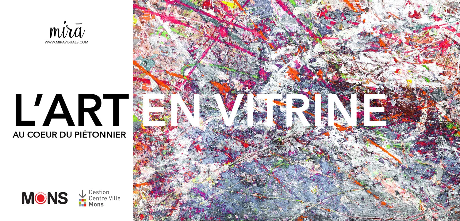 L'art en vitrine // Ville de MONS 