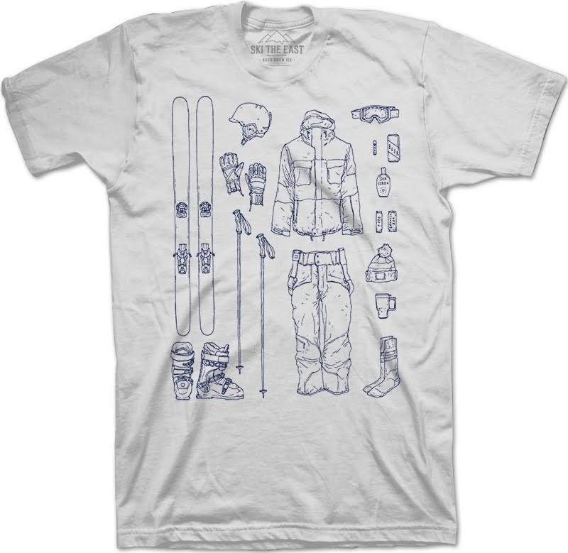 Ski The East Essentials T-Shirt, $27