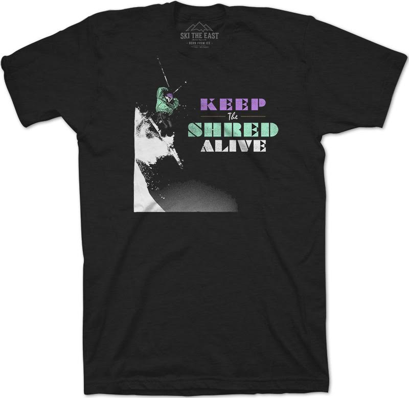 Ski The East Shred Head T-Shirt, $27