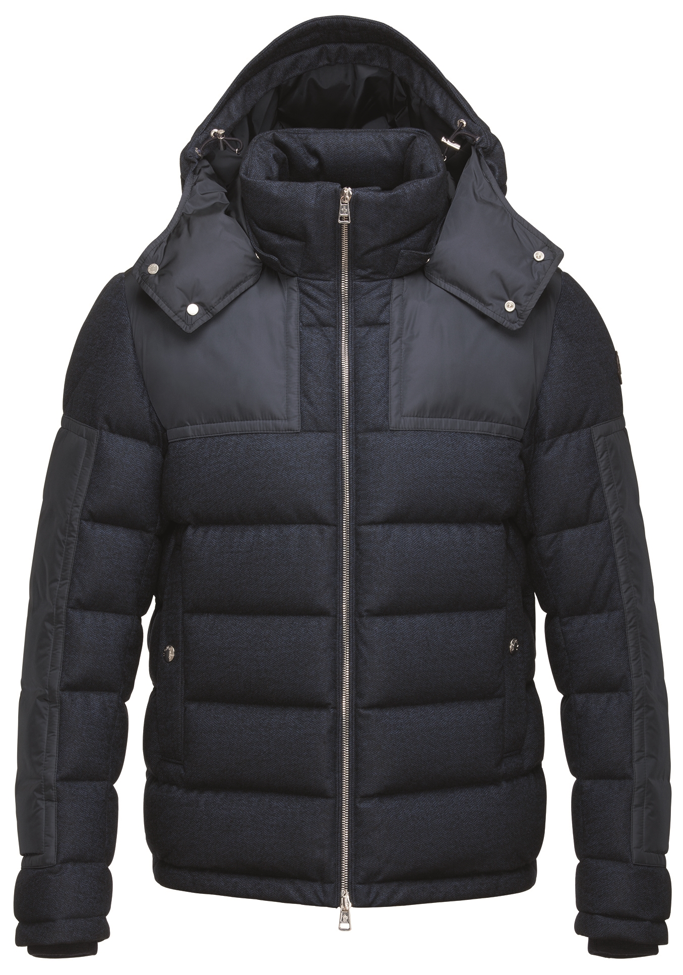 Moncler Blue Wool Down Severac Jacket, $2,075