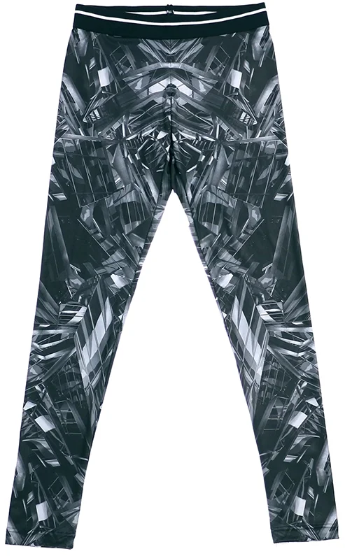 ACROSPHERE Chaos Reaction Printed Legging, $45