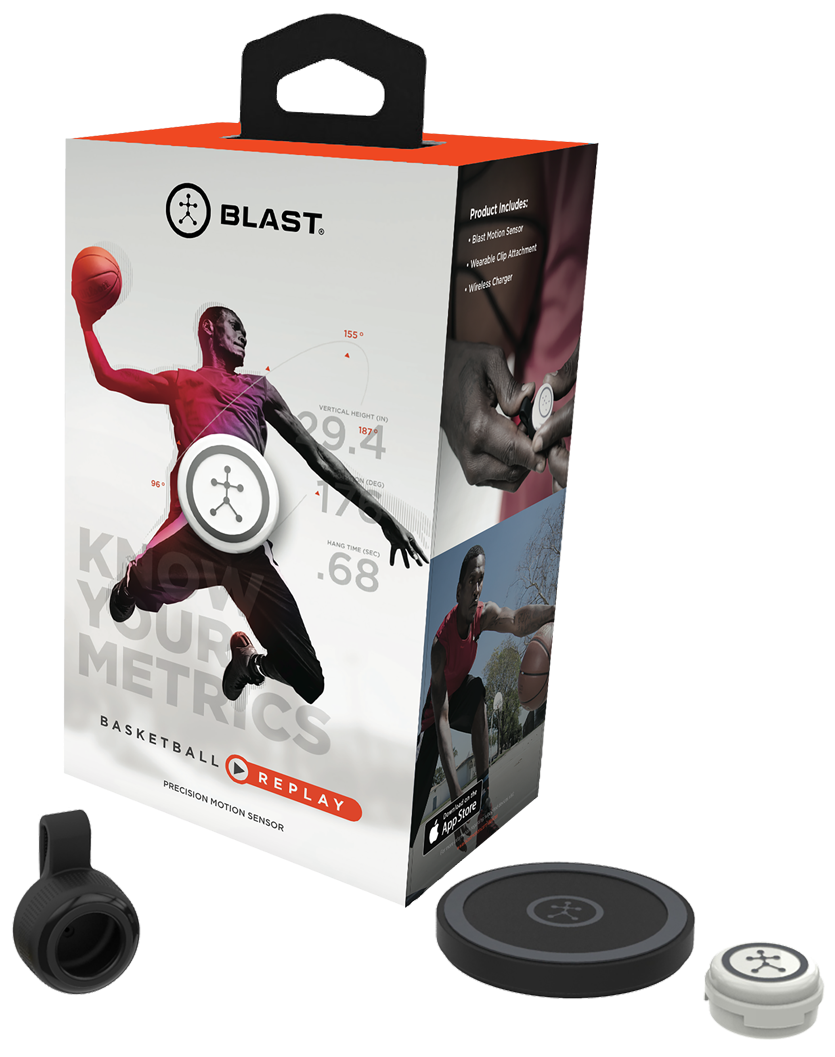 Blast Motion Basketball Replay, $150