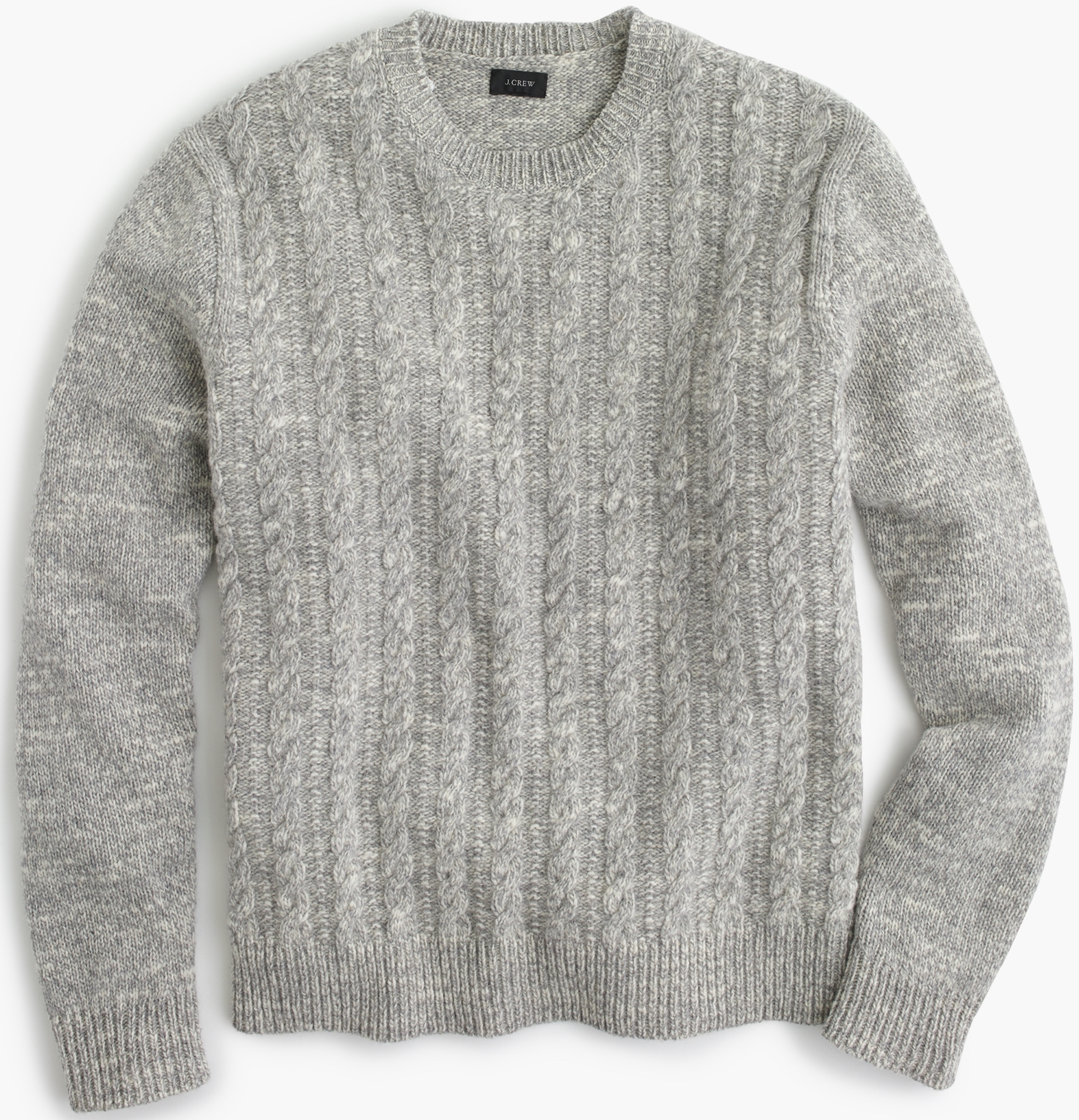J.Crew Italian Wool Cable Sweater, $128