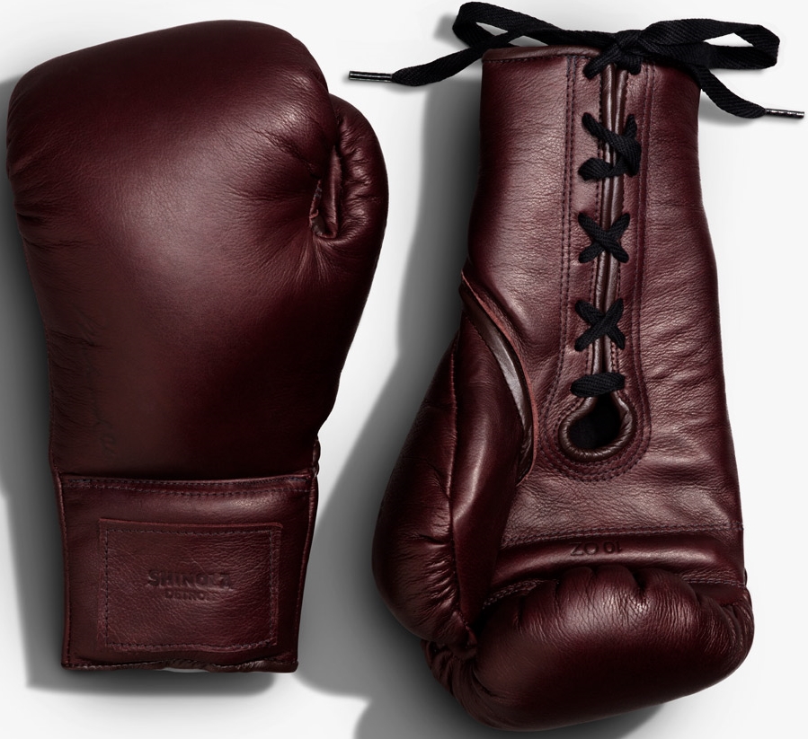 Shinola x Muhammad Ali Leather Boxing Gloves, $500
