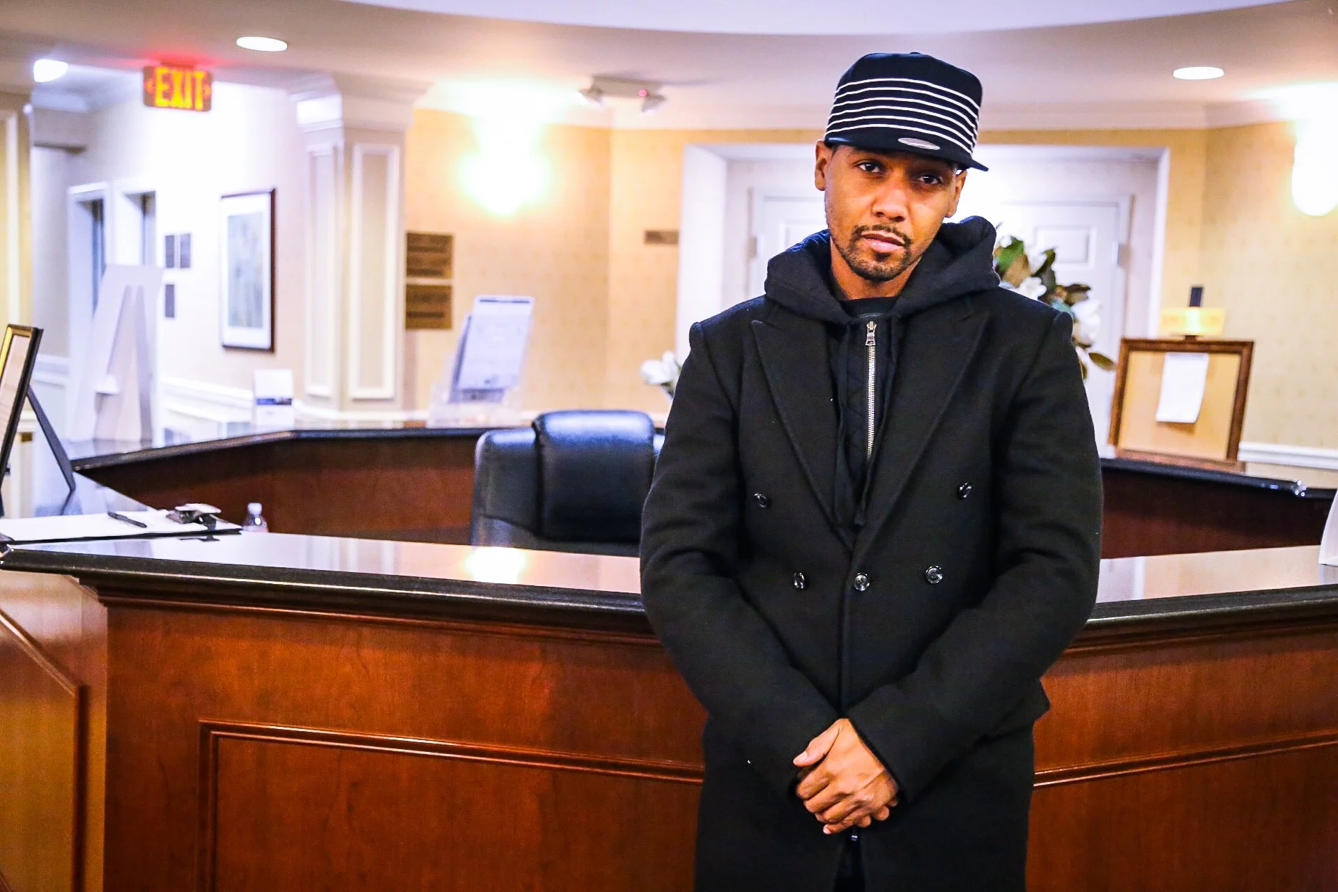NYFW | Juelz Santana at Grungy Gentleman F/W 15 Fitting