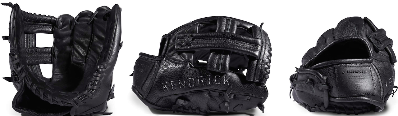 Killspencer Black Leather Baseball Glove, $1,350