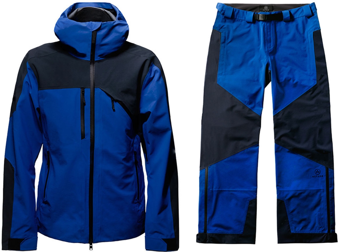 Aether Fusion Shell, $675 + Aether Fusion Snow Pant $425